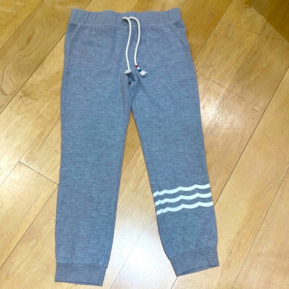 Sol Angeles Super Soft Grey Jogger Pant - New Without Tags